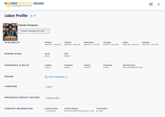 Get Hired for Moving Jobs in Your Area